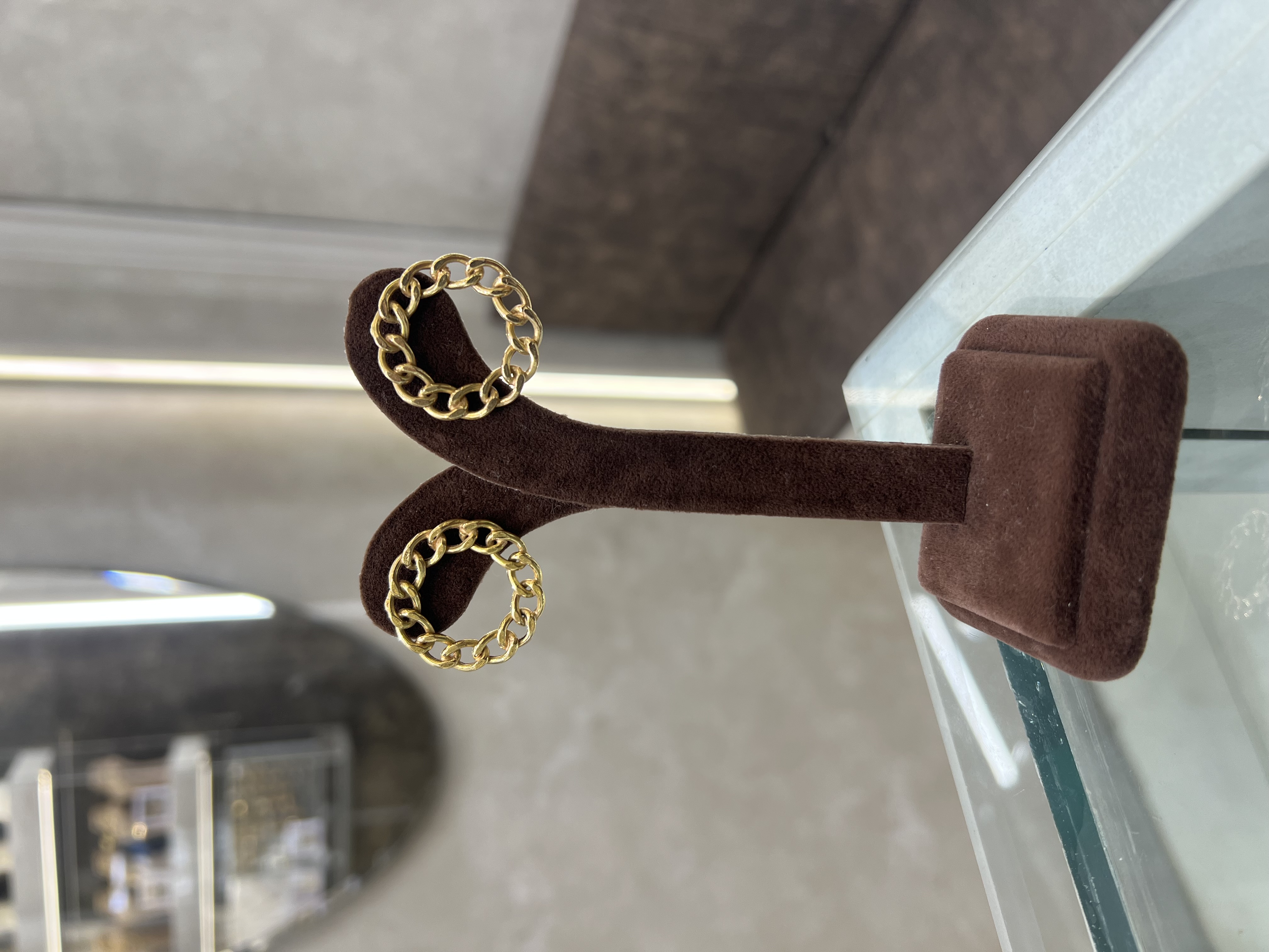 گوشواره کارتیر گرد( بدون اجرت)