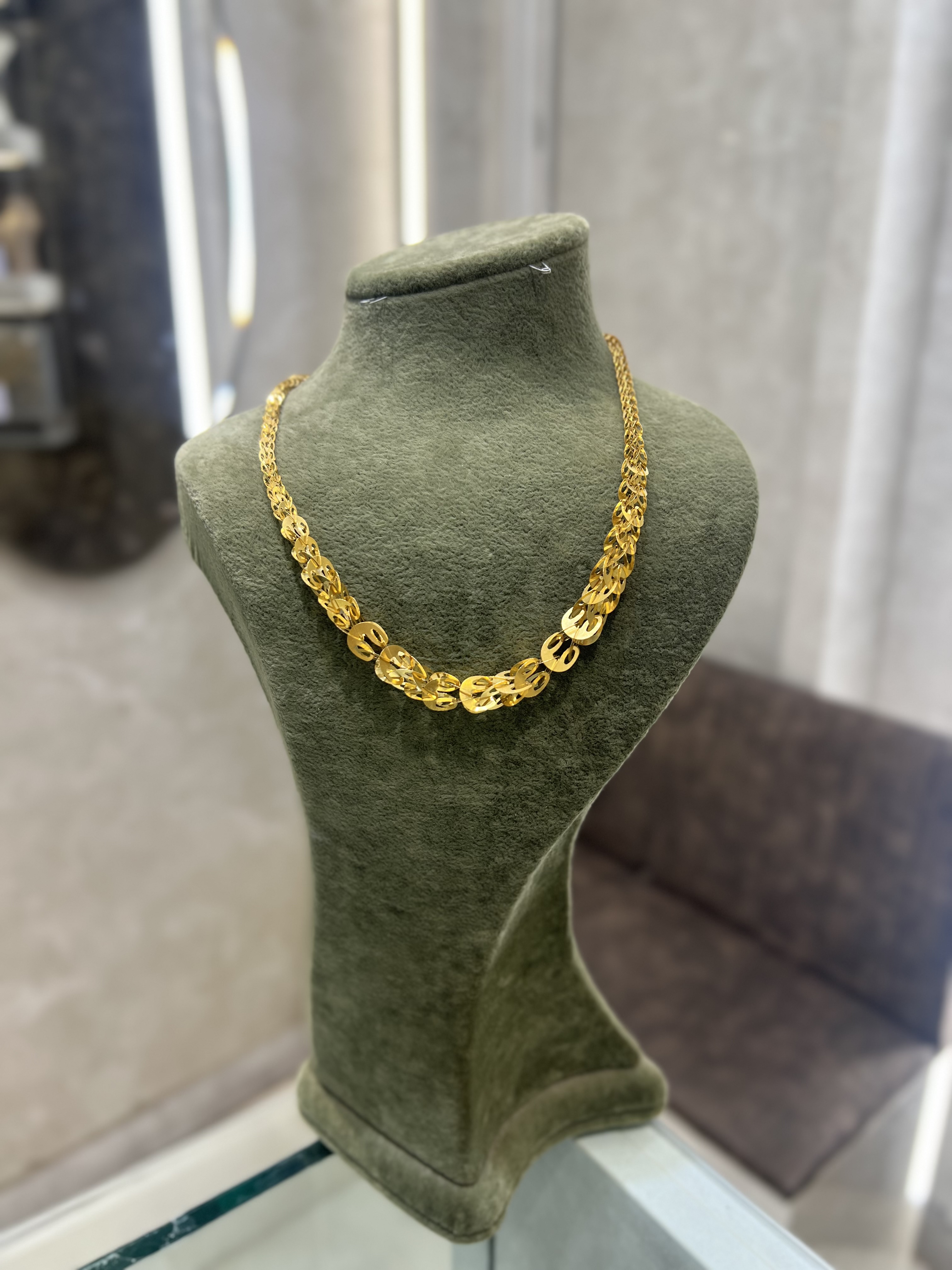 گردنبند لیزرکات (بدون اجرت)