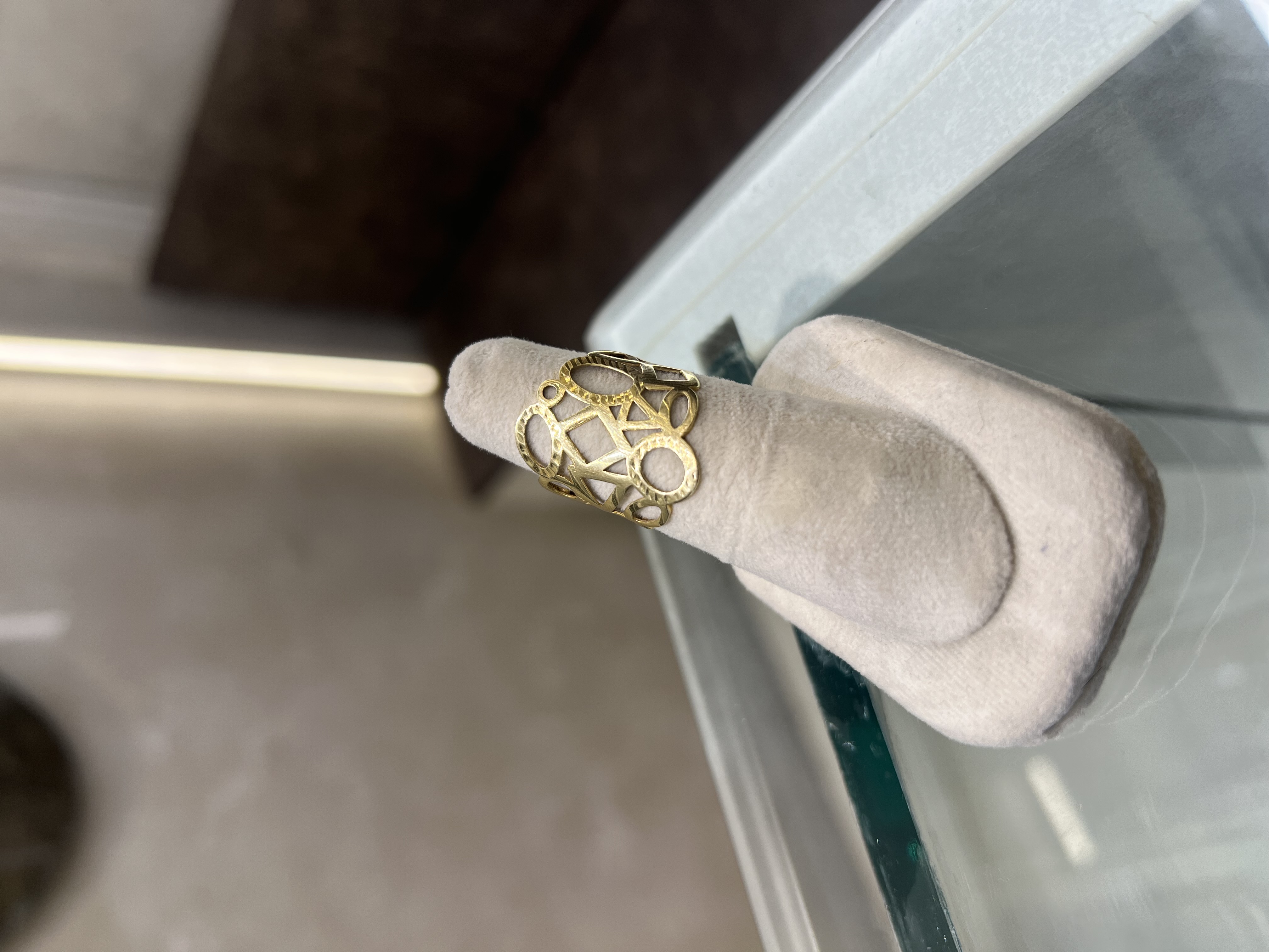 انگشتر هندسی(بدون اجرت)