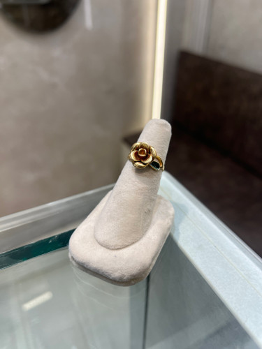 انگشتر گل رز(بدون اجرت)