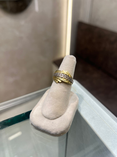 انگشتر ۲ رنگ (بدون اجرت)