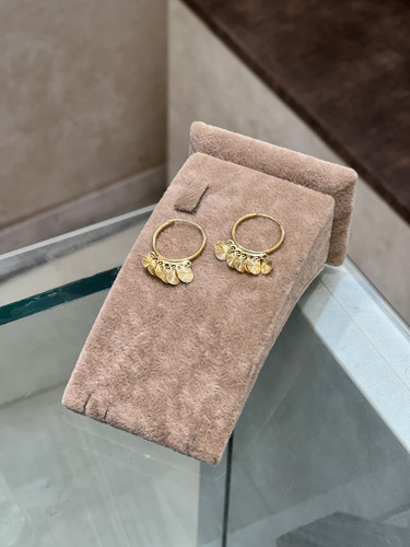 گوشواره پولکی (بدون اجرت)